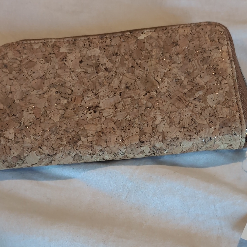 Cork Textured Women's Wallet